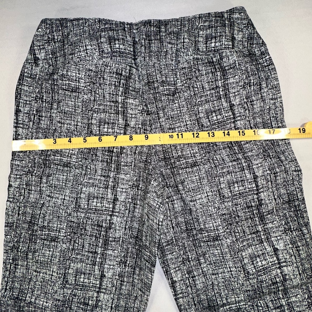 Hope & Harlow • Stretch Capri Women Size Small Pull On Ankle Slit Office Classic - Picture 11 of 12
